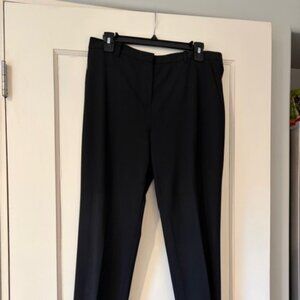 Theory Treeca Trecable Black Trouers, size 8 - NWOT